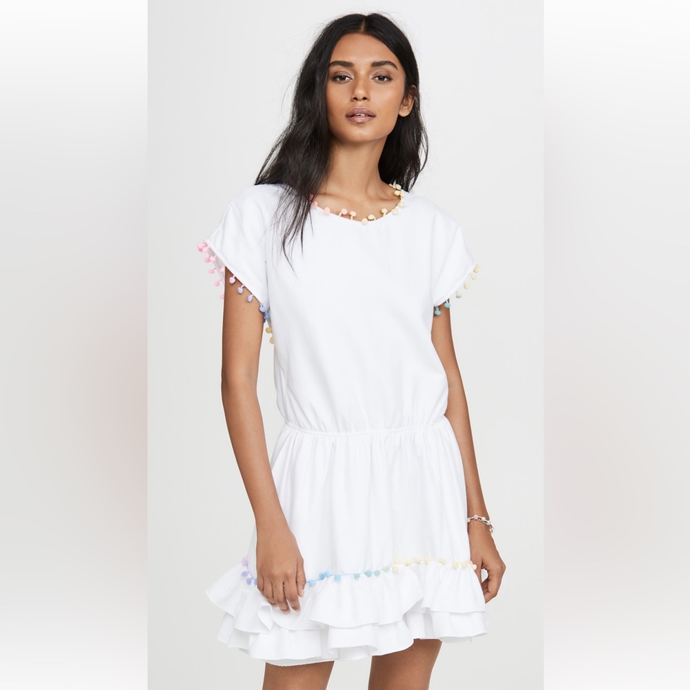 Peixoto Pom Pom Mini Dress in Size XS